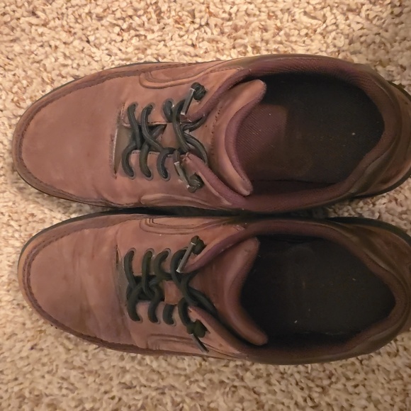 Rockport Men's Brown Leather Lace UP Shoes / Size 10**see description** - Picture 4 of 10